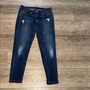 White House Black Market Girlfriend Women's Blue Jeans